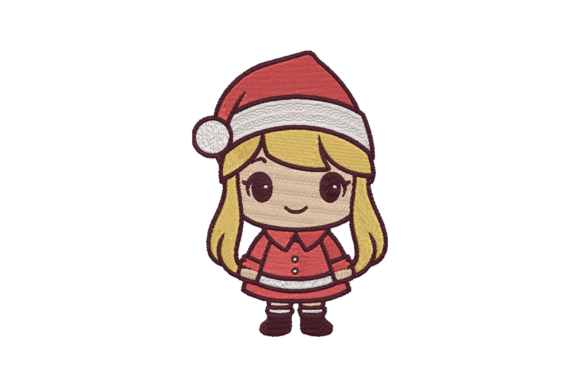 Christmas Girl: A Designer’s Review for Holiday Embroidery