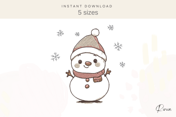 Evaluating the Snowman Embroidery Design for Etsy Success