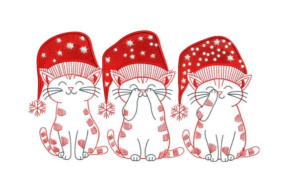 Festive Cats in Santa Hats: A Designer’s Review