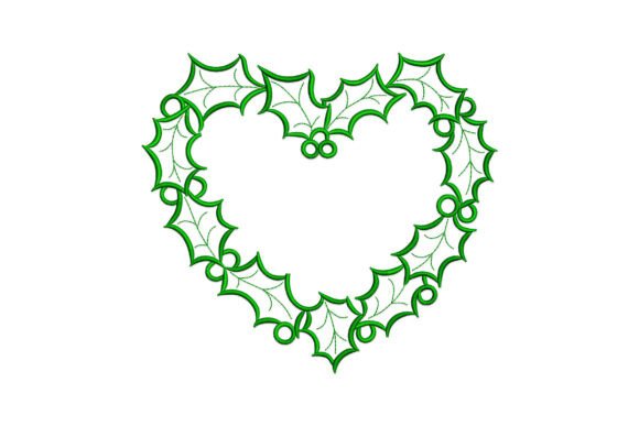 Heart-shaped Holly Wreath: A Designer’s Review for Small Business Merch