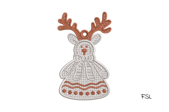 Lace Reindeer: A Designer’s Review for Holiday Merch