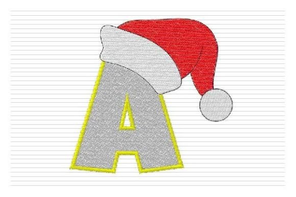 Review: A Letter Christmas Alphabet Santa Hat Design