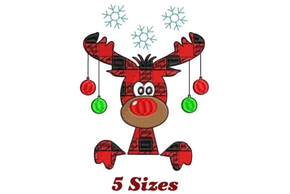 Review: Buffalo Plaid Reindeer Christmas Design