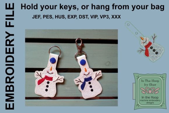 Review: Happy Snowman Key Fob for Holiday Sales