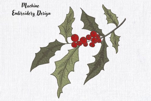 Reviewing Christmas Holly Leaves and Berries 2
