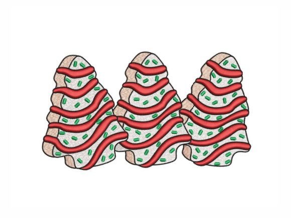 Reviewing the Christmas Tree Cookies Embroidery Design