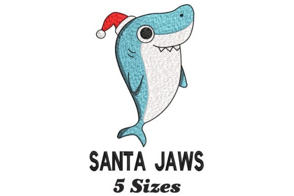 Santa Jaws Shark Christmas Design Review